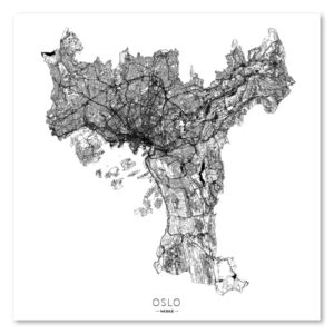Oslo klassisk kart