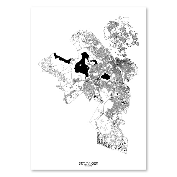 Stavanger klassisk kart
